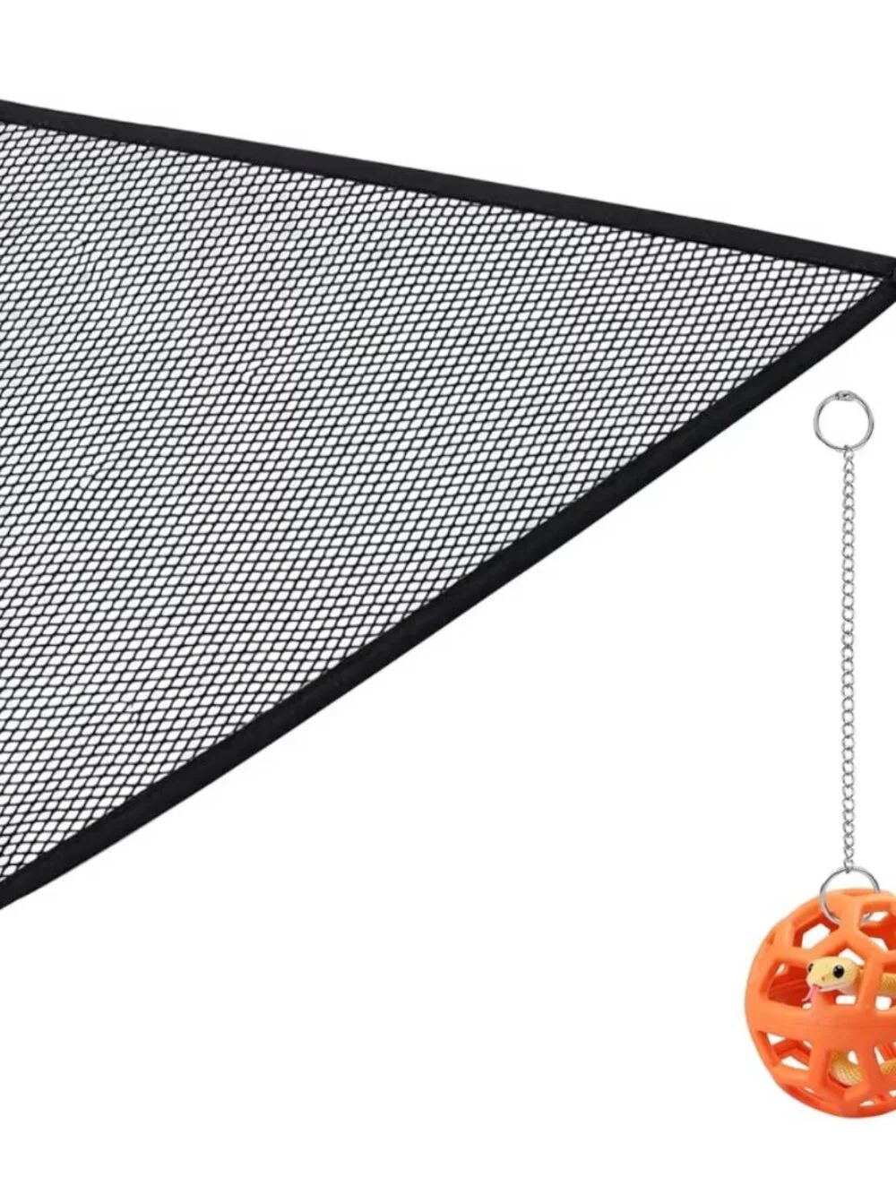 Snake Enrichment Toys Ball with Hammock, Jungle Gym Ball With Chain And S